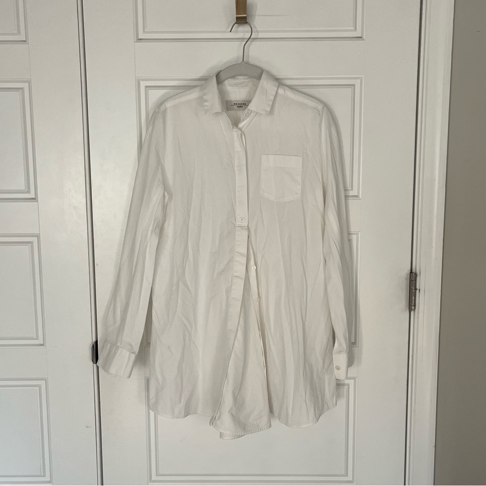 Max Mara weekend White Button-Down Shirt - Women's Long Sleeve